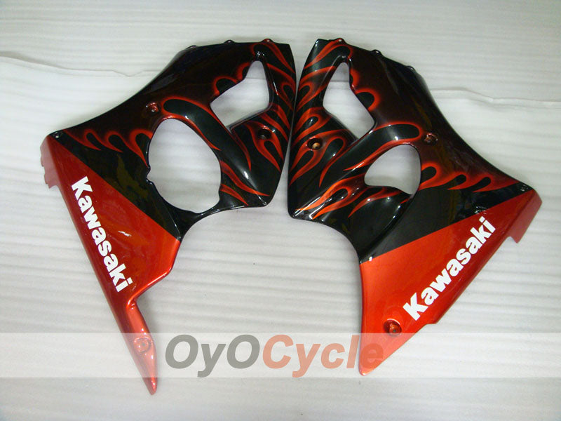Left & Right Side Fairing For Kawasaki 00-02 Ninja ZX-6R #OYO87912923 Main image