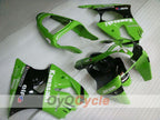 Injection Fairing kit for 00-02 NINJA ZX-6R - Green, Black - Monster #OYO87901721