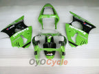 Injection Fairing kit for 00-02 NINJA ZX-6R - Green, Black - Monster #OYO87901721