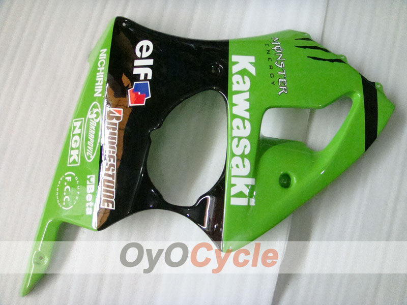 Left & Right Side Fairing For Kawasaki 00-02 Ninja ZX-6R #OYO87912934 Secondary image