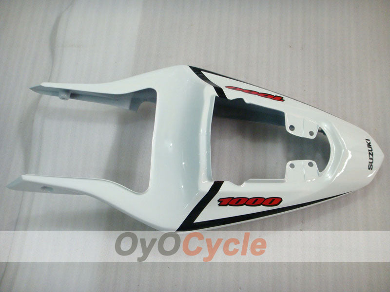 Injection Fairing kit for 03-04 GSX R1000 - White, Black - Corona #OYO87901727