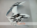 Injection Fairing kit for 03-04 GSX R1000 - White, Black - Corona #OYO87901727