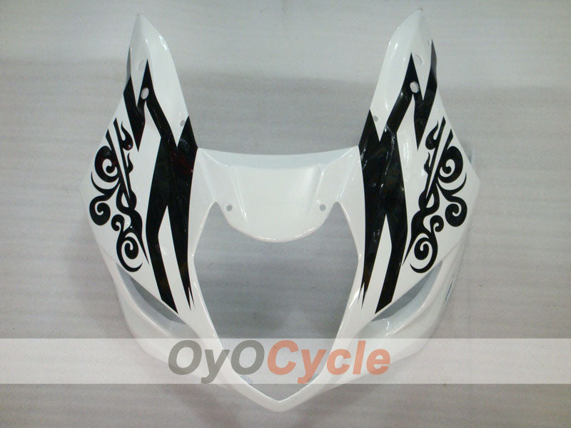 Injection Fairing kit for 03-04 GSX R1000 - White, Black - Corona #OYO87901727