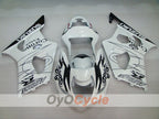Injection Fairing kit for 03-04 GSX R1000 - White, Black - Corona #OYO87901727