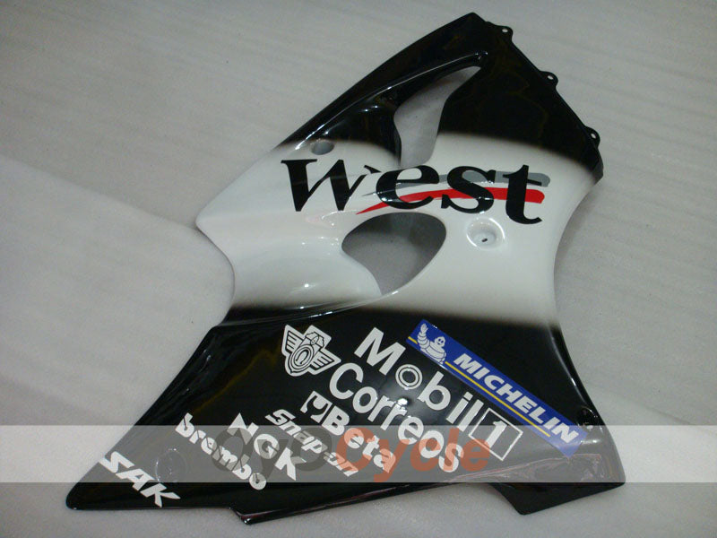 Left & Right Side Fairing For Kawasaki 00-02 Ninja ZX-6R #OYO87912945 Secondary image
