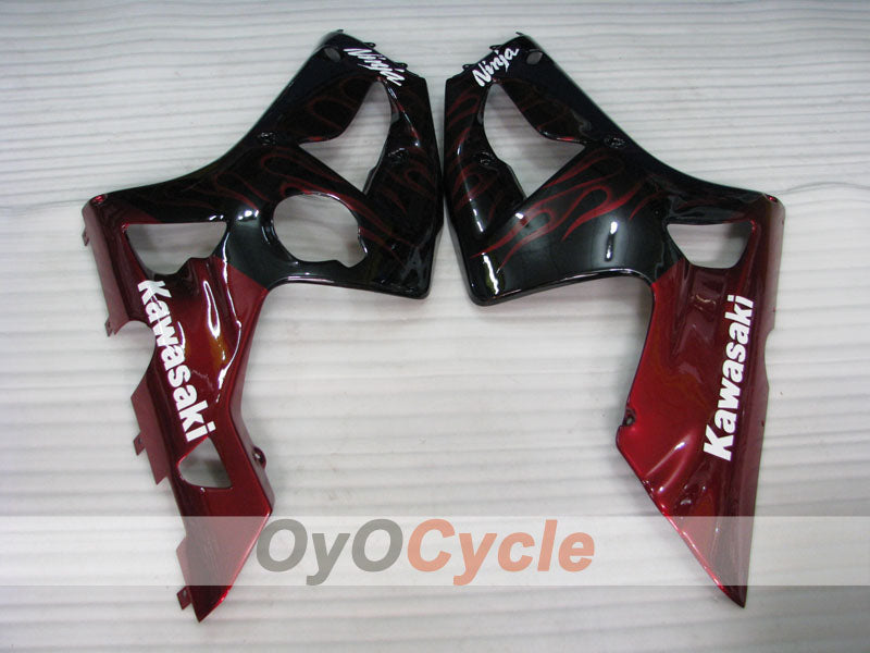 Left & Right Side Fairing For Kawasaki 03-04 Ninja ZX-6R #OYO87913016