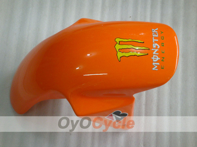 Injection Fairing kit for 03-04 NINJA ZX-6R - Orange, Black - Monster #OYO87901811