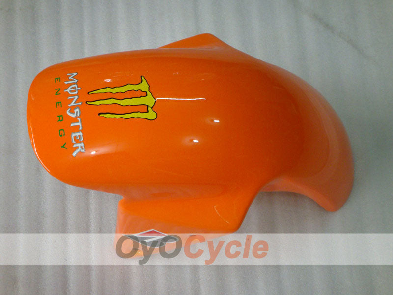 Injection Fairing kit for 03-04 NINJA ZX-6R - Orange, Black - Monster #OYO87901811
