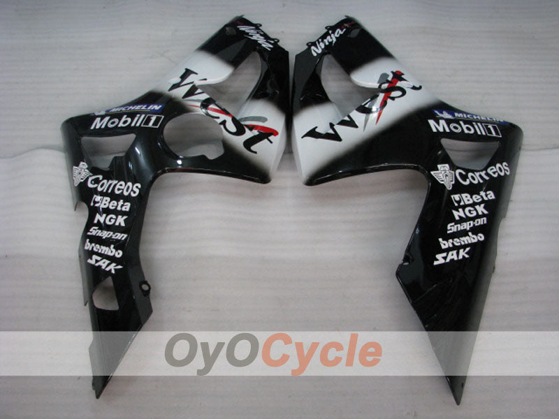 Left & Right Side Fairing For Kawasaki 03-04 Ninja ZX-6R #OYO87913034 Main image