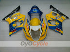 Injection Fairing kit for 03-04 GSX R1000 - Yellow, Blue - Corona #OYO87901823
