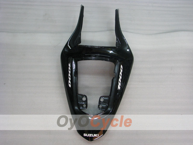 Injection Fairing kit for 03-04 GSX R1000 - Green, Black - Flame #OYO87901829