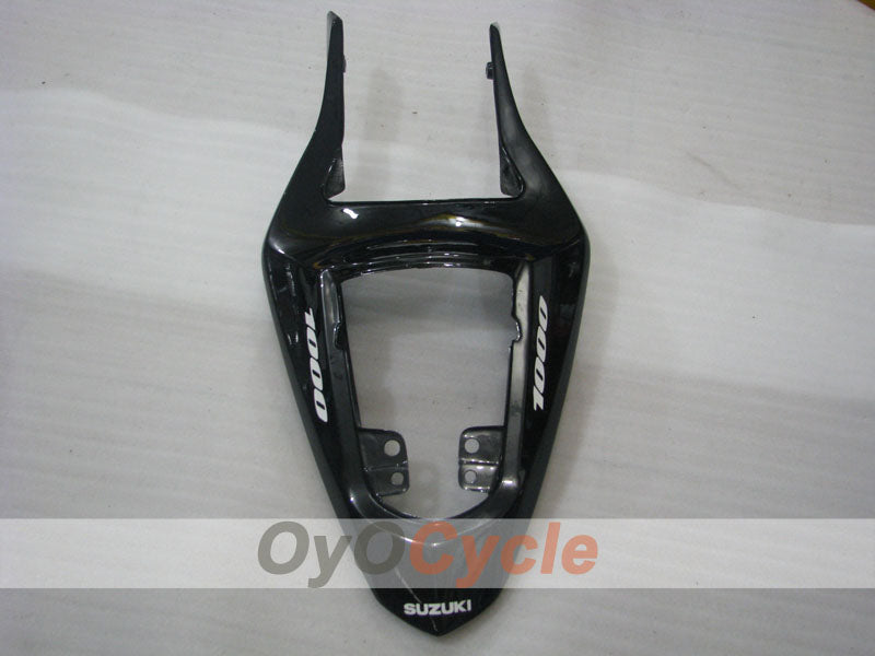 Injection Fairing kit for 03-04 GSX R1000 - Yellow, Black - Flame #OYO87901835