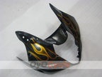 Injection Fairing kit for 03-04 GSX R1000 - Yellow, Black - Flame #OYO87901835