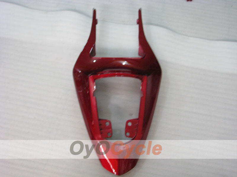 Injection Fairing kit for 03-04 GSX R1000 - Red, Black - Flame #OYO87901836