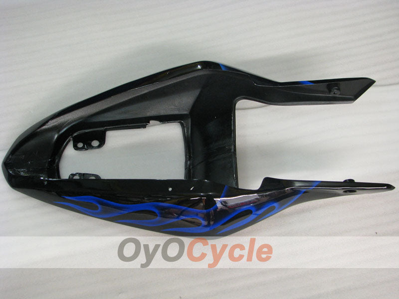 Injection Fairing kit for 03-04 GSX R1000 - Blue, Black - Flame #OYO87901837