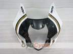 Injection Fairing kit for 03-04 GSX R1000 - White, Black - Lucky Strike #OYO87901840