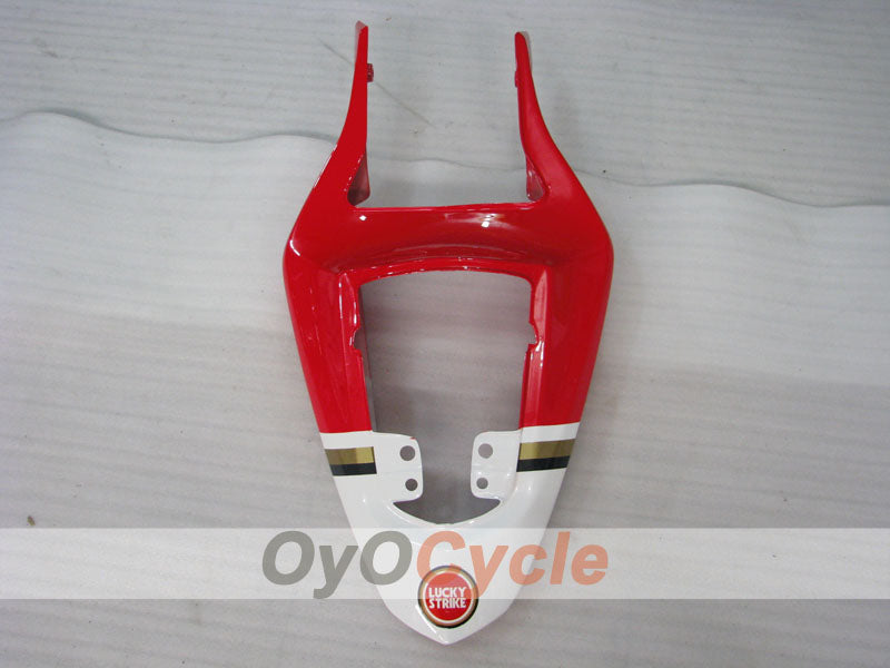 Injection Fairing kit for 03-04 GSX R1000 - Red, White - Lucky Strike #OYO87901843