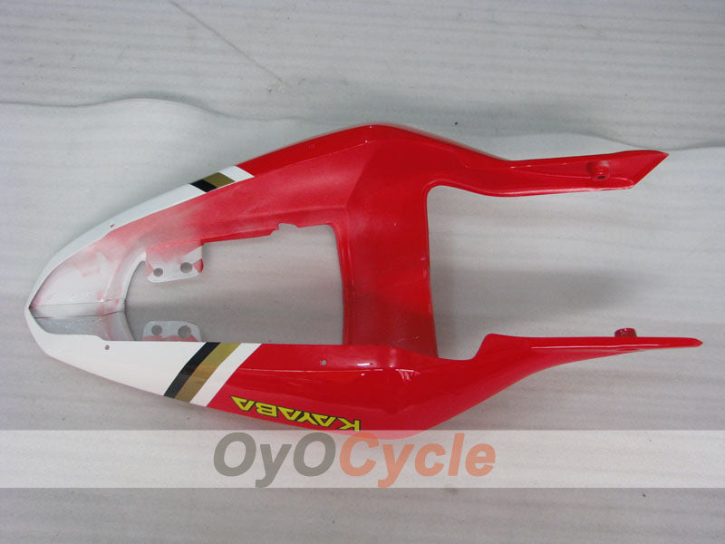 Injection Fairing kit for 03-04 GSX R1000 - Red, White - Lucky Strike #OYO87901843