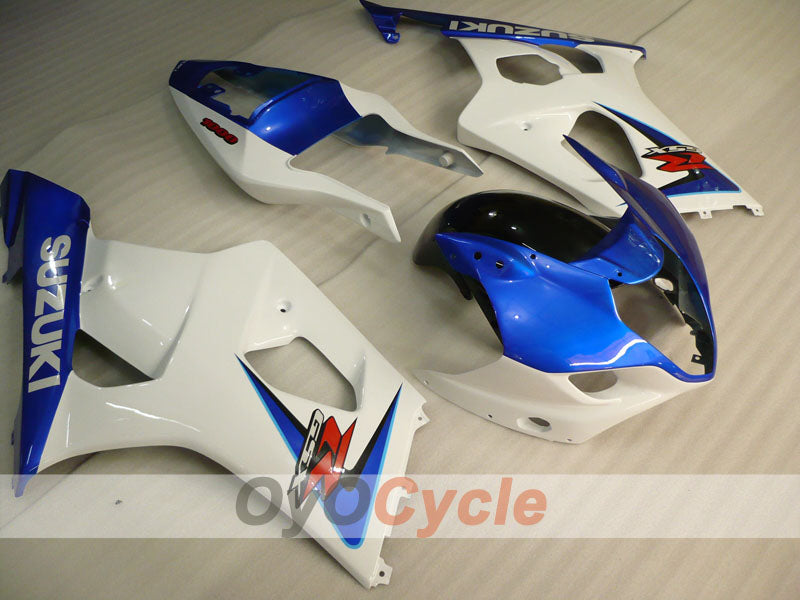 Injection Fairing kit for 03-04 GSX R1000 - Blue, White - Factory Style #OYO87901853 Main image
