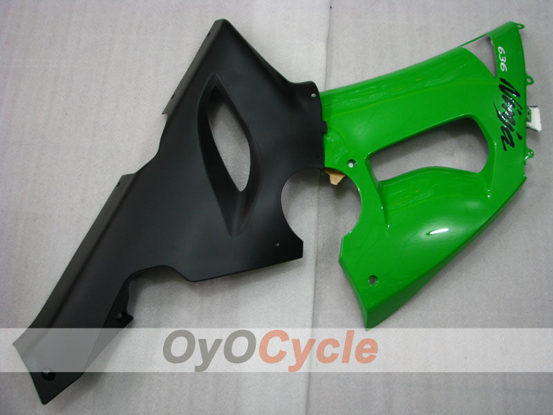 Left & Right Side Fairing For Kawasaki 05-06 Ninja ZX-6R #OYO87913090 Secondary image