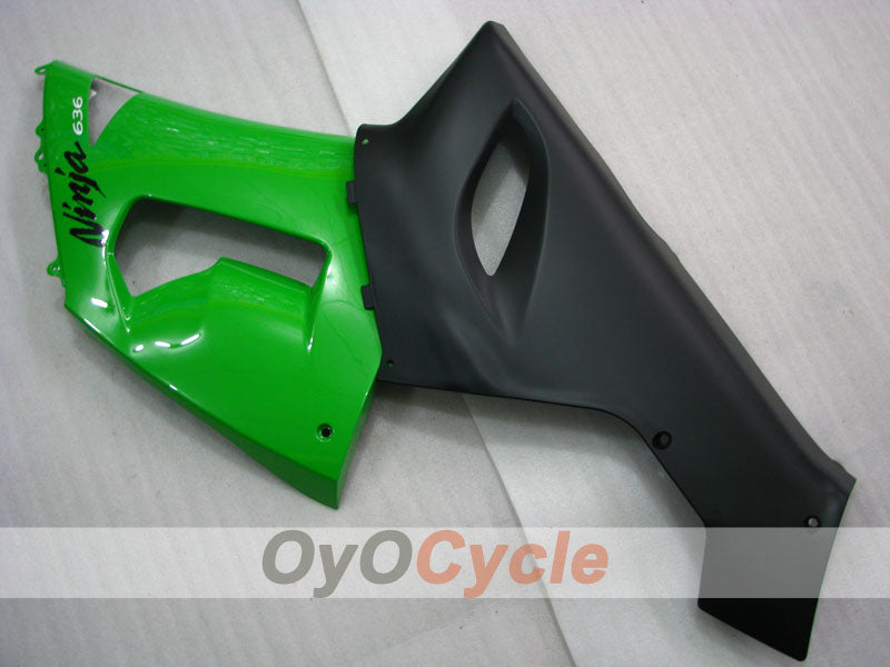 Left & Right Side Fairing For Kawasaki 05-06 Ninja ZX-6R #OYO87913090 Main image