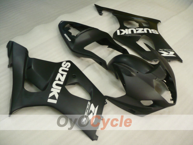 Injection Fairing kit for 03-04 GSX R1000 - Black, Matte - Factory Style #OYO87901862