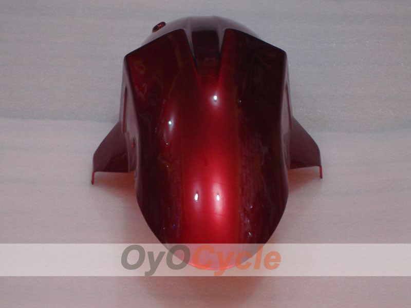 Injection Fairing kit for 05-06 NINJA ZX-6R - Red, Black - Flame #OYO87901867