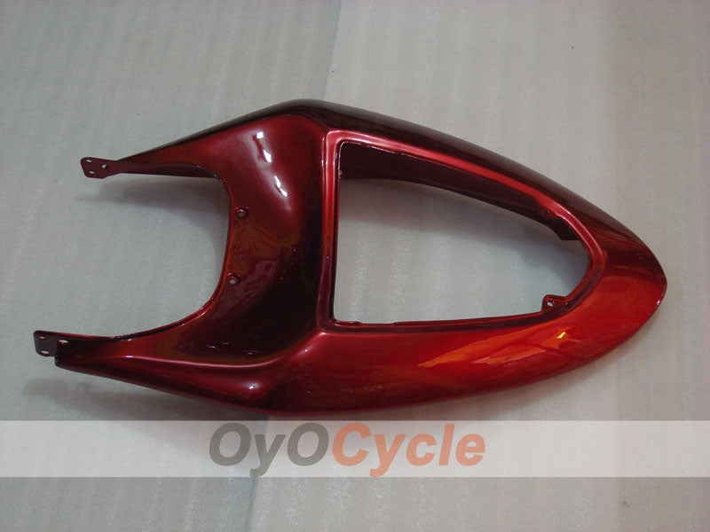 Injection Fairing kit for 05-06 NINJA ZX-6R - Red, Black - Flame #OYO87901867