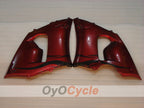 Injection Fairing kit for 05-06 NINJA ZX-6R - Red, Black - Flame #OYO87901867