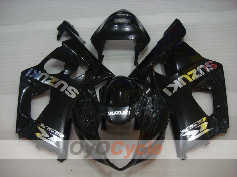 Injection Fairing kit for 03-04 GSX R1000 - Black - Factory Style #OYO87901872 Main image