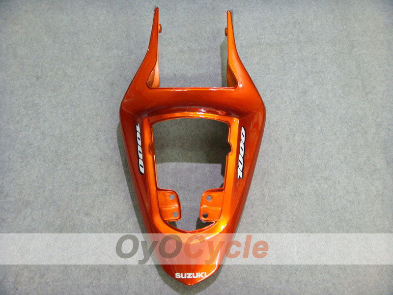Injection Fairing kit for 03-04 GSX R1000 - Orange, Black - Factory Style #OYO87901886