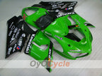 Injection Fairing kit for 05-06 NINJA ZX-6R - Green, Black - Nakano #OYO87901889
