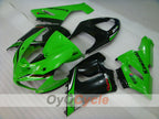 Injection Fairing kit for 05-06 NINJA ZX-6R - Green, Black - Nakano #OYO87901890