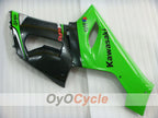 Injection Fairing kit for 05-06 NINJA ZX-6R - Green, Black - Nakano #OYO87901890