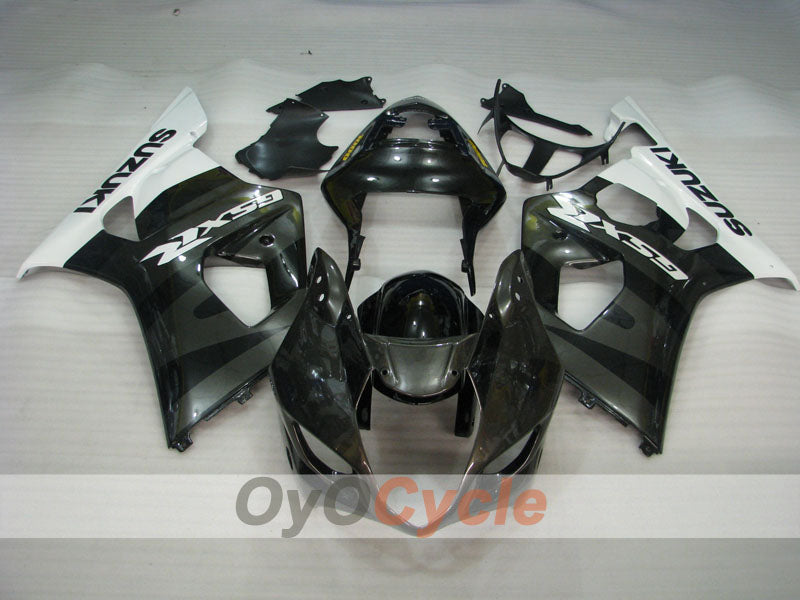 Injection Fairing kit for 03-04 GSX R1000 - White, Black - Factory Style #OYO87901907 Secondary image