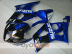Injection Fairing kit for 03-04 GSX R1000 - Blue, Black - Factory Style #OYO87901909