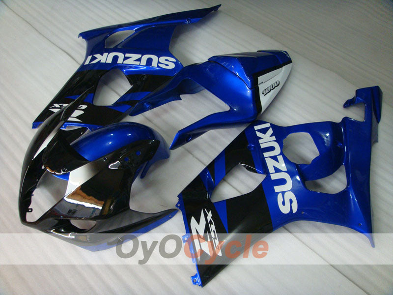 Injection Fairing kit for 03-04 GSX R1000 - Blue, Black - Factory Style #OYO87901909