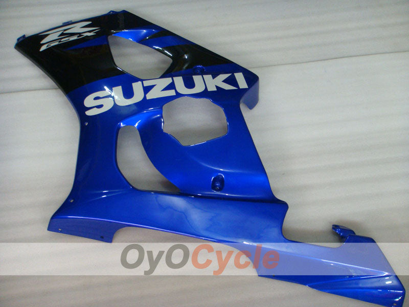Injection Fairing kit for 03-04 GSX R1000 - Blue, Black - Factory Style #OYO87901909