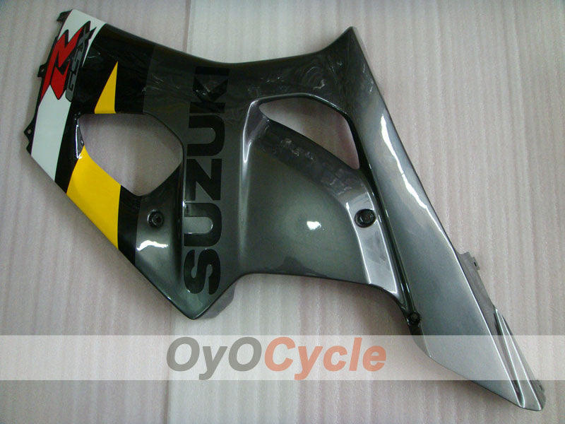 Injection Fairing kit for 03-04 GSX R1000 - Yellow, Black - Factory Style #OYO87901912