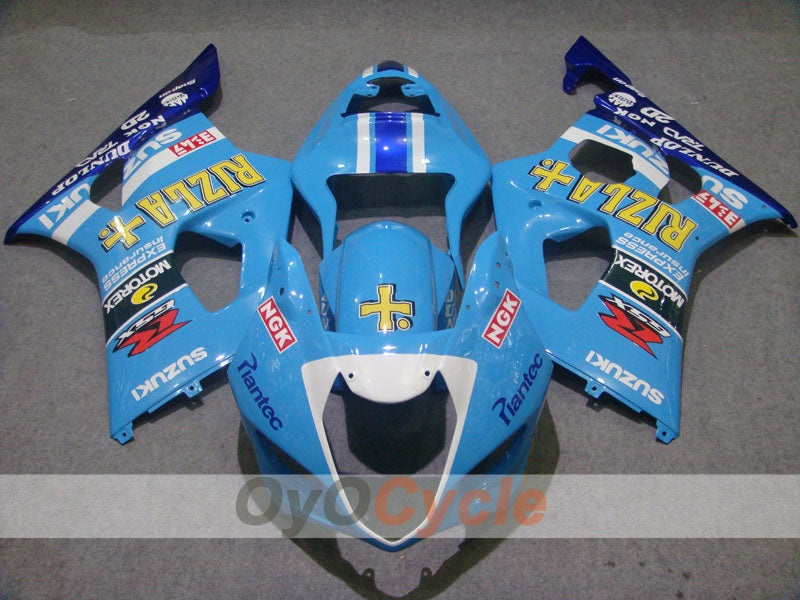 Injection Fairing kit for 03-04 GSX R1000 - Blue - Rizla+ #OYO87901922