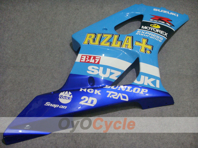Injection Fairing kit for 03-04 GSX R1000 - Blue - Rizla+ #OYO87901922