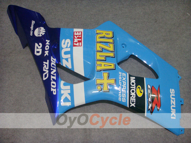 Injection Fairing kit for 03-04 GSX R1000 - Blue - Rizla+ #OYO87901922