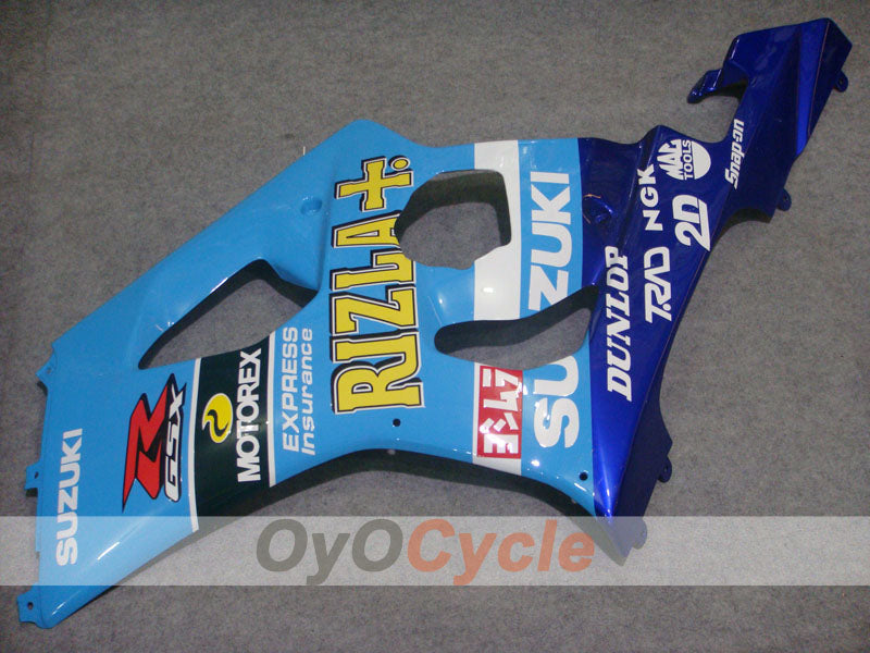 Injection Fairing kit for 03-04 GSX R1000 - Blue - Rizla+ #OYO87901922