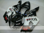 Injection Fairing kit for 03-04 GSX R1000 - White, Black - West #OYO87901926