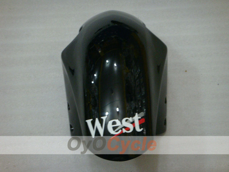 Injection Fairing kit for 03-04 GSX R1000 - White, Black - West #OYO87901926
