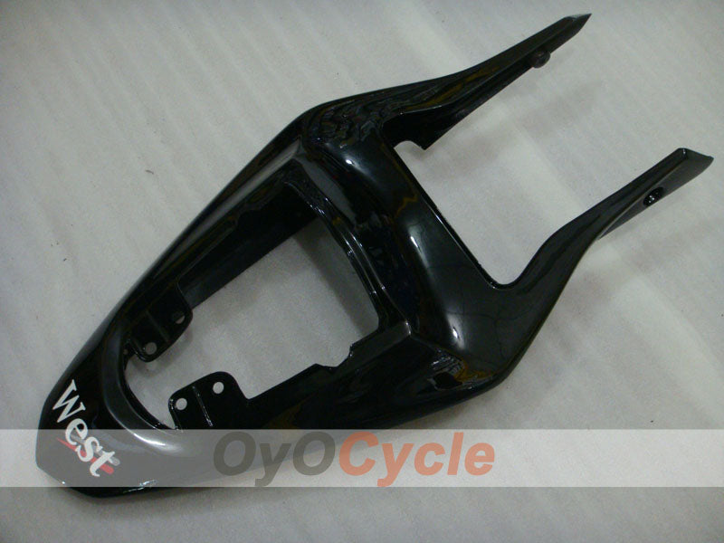 Injection Fairing kit for 03-04 GSX R1000 - White, Black - West #OYO87901926