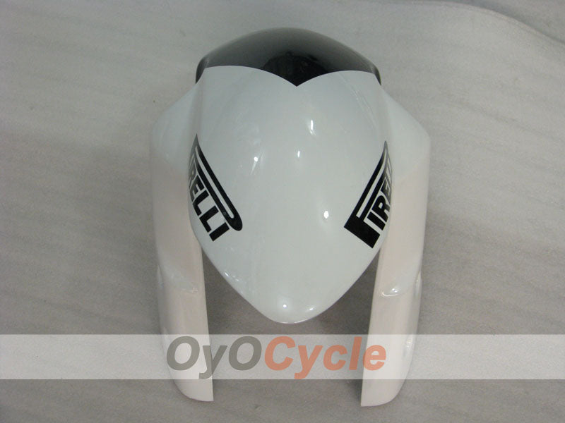 Injection Fairing kit for 05-06 GSX R1000 - White, Black - Corona, MOTUL #OYO87901949