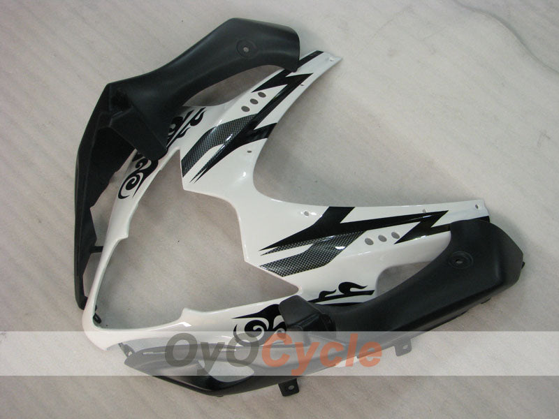 Injection Fairing kit for 05-06 GSX R1000 - White, Black - Corona, MOTUL #OYO87901949