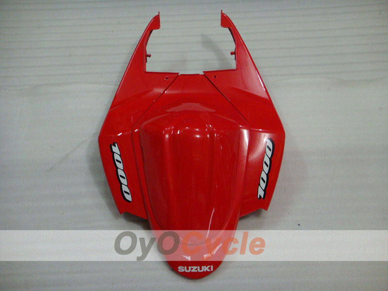 Injection Fairing kit for 05-06 GSX R1000 - Red, Black - Flame #OYO87901964