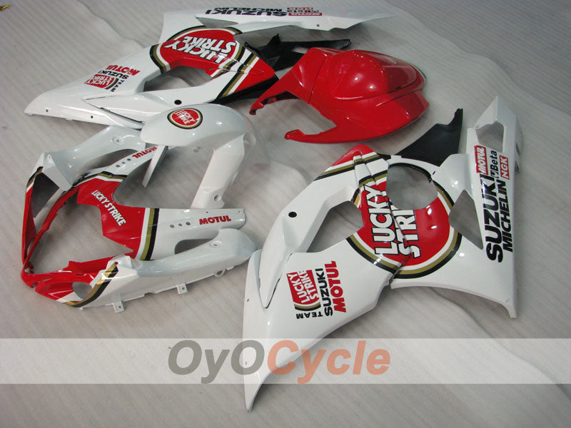 Injection Fairing kit for 05-06 GSX R1000 - Red, White - Lucky Strike, MICHELIN, MOTUL #OYO87901979 Secondary image